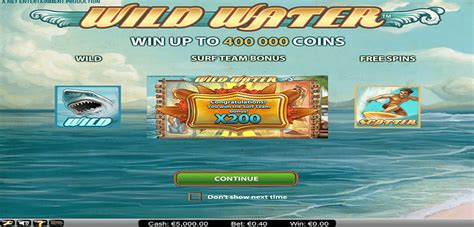 Wild Water  игровой автомат NetEnt